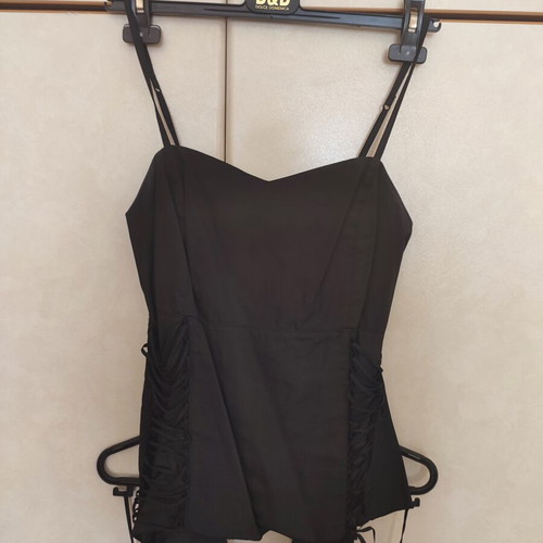 Women's formal set bustier with skirt like new, black, size M