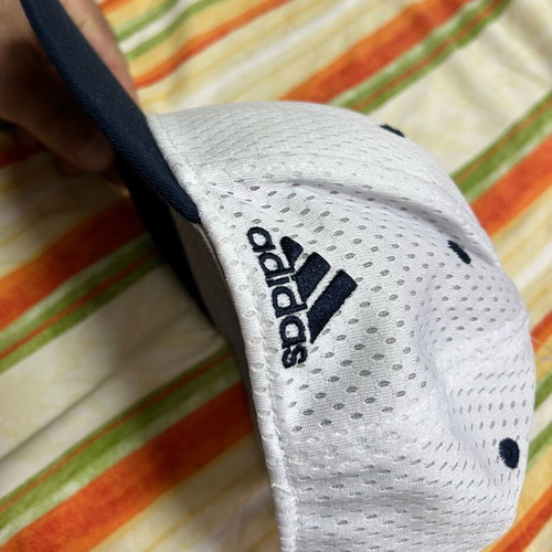 Adidas Superflex hat XS/S white blue new