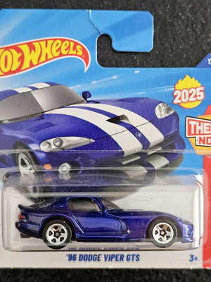 Hot Wheels '96 Dodge Viper GTS μεταλλικό αυτοκινητάκι, 2025 Then and Now