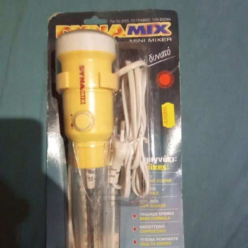 Dynamix μίξερ φραπέ καινούργιο κλειστό με ράγισμα στο καπάκι