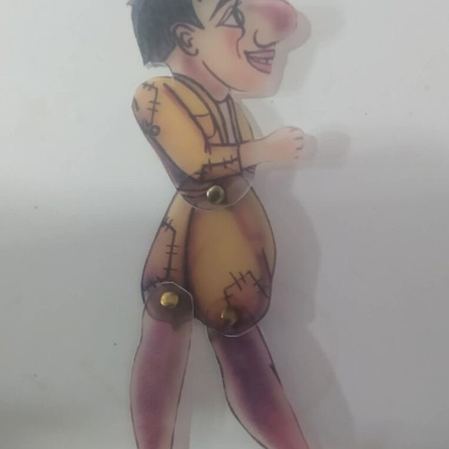 Karagiozis figure used