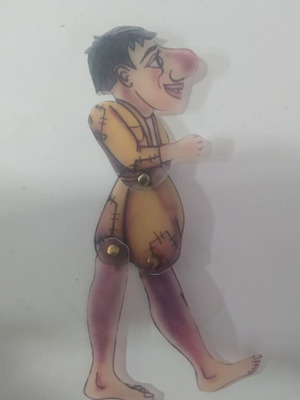 Karagiozis figure used