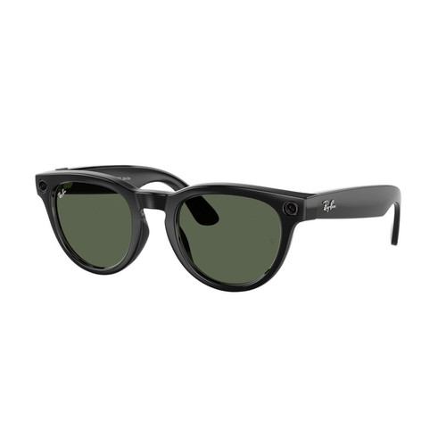 Ray-Ban Meta Headliner Smart Glasses Plano G15 Green Shiny Black new