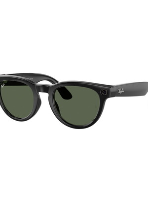 Ray-Ban Meta Headliner Smart Glasses Plano G15 Green Shiny Black new