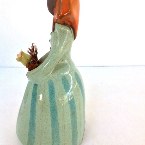 Elsi Bourelius Ceramic Figurine used, Swedish Jie Gantofta