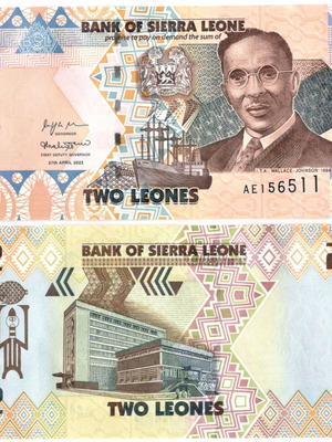 Σιέρα Λεόνε 2 Leones 2022 UNC