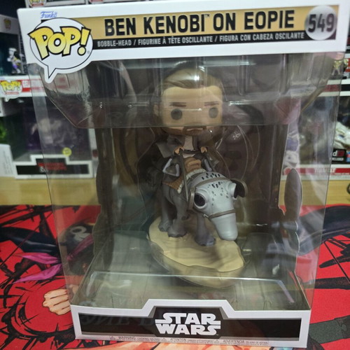 Funko Pop Deluxe Star Wars #549 Ben Kenobi On Eopie like new