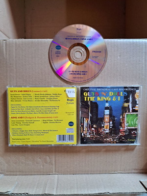 Original Broadway Cast Recordings Guys 'N Dolls / The King And I CD like new