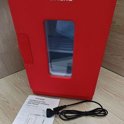 15L Mini Fridge Cooler and Heater DC/AC for Car Office Dorm