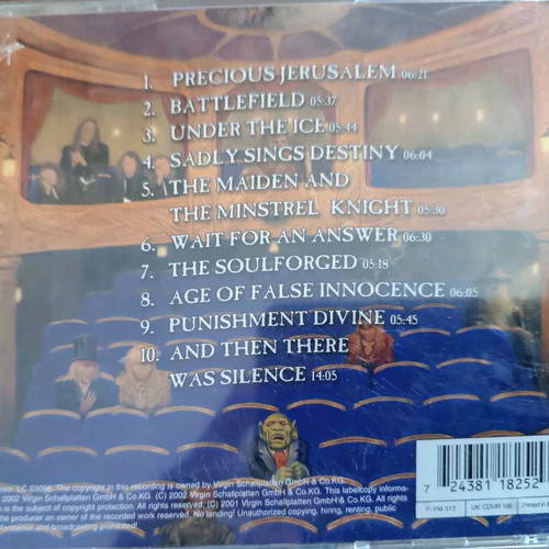 Blind Guardian A Night at the Opera CD used, metal