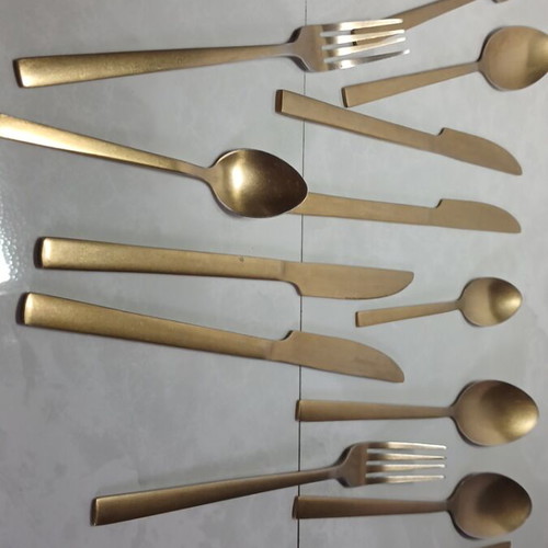 Cutlery set used, complete package