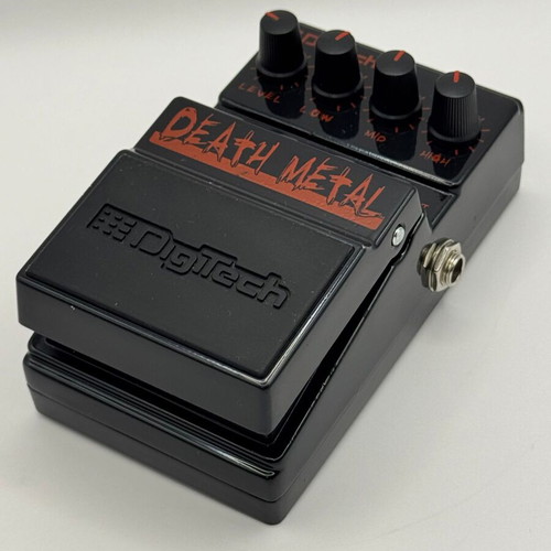 Digitech Death Metal distortion pedal used, analog high-gain