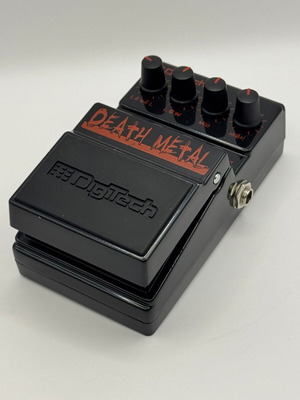 Digitech Death Metal distortion pedal used, analog high-gain