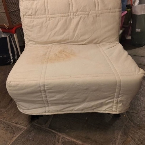 LYCKSELE armchair bed with cover, IKEA