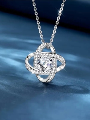 Minimal necklace new stainless steel 316L silver