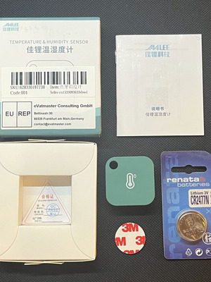Bluetooth Temperature and Humidity Logger like new for Remote Monitoring