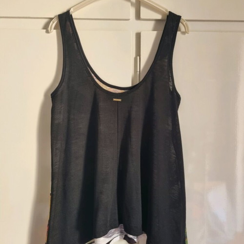 Bsb αμάνικο τοπ με floral και zebra print σαν καινούργιο, μέγεθος S