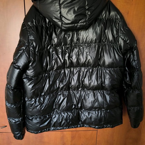 Staff men's winter puffer jacket black size XL regular fit