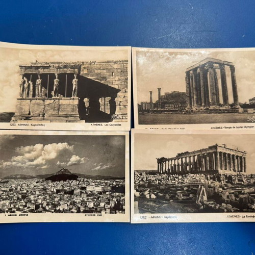 Collectible postcard Athens early 20th century like new