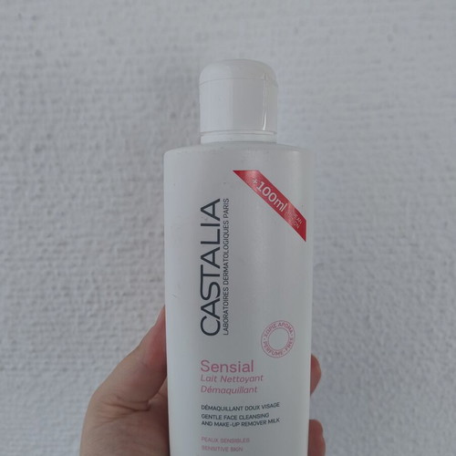Castalia Sensial Lait Nettoyant Démaquillant 200+100ml like new
