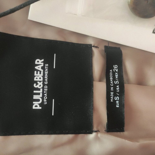 Pull and Bear coat new, size small