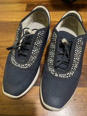 Geox sneakers used, size 39, blue