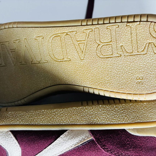 Stadivarius sneakers new, burgundy, size 38