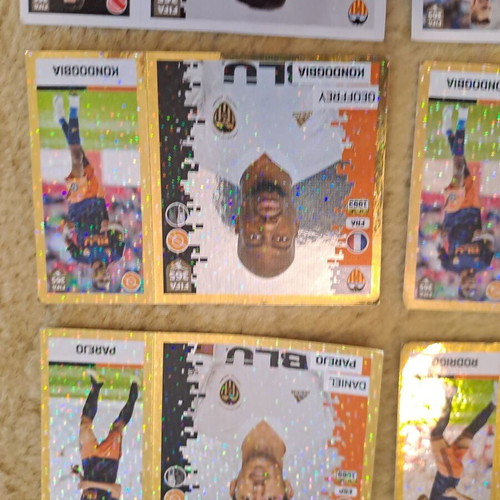 Valencia Panini collectible stickers set of 6 like new