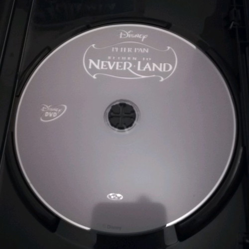 Peter Pan Return to Neverland DVD used, dubbed