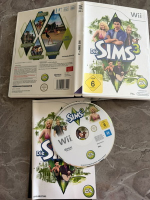 The Sims 3 PAL Wii Game Nintendo Used