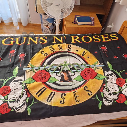 Guns n Roses fabric wall tapestry like new
