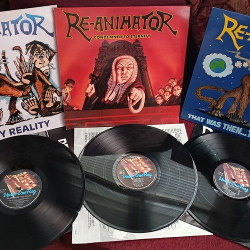 Re-Animator 3 album vinyl pack, metal