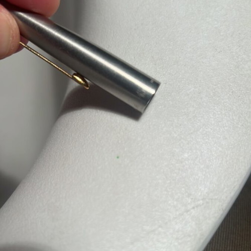 Parker 45 pen used with inox cap and cypress body