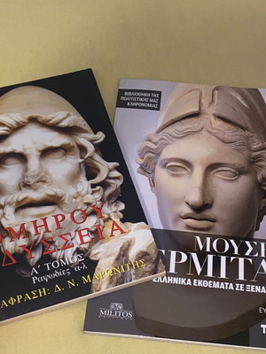 Ομήρου Οδύσσεια & Μουσείο Ερμιταζ καινούργια, είδος τέχνες