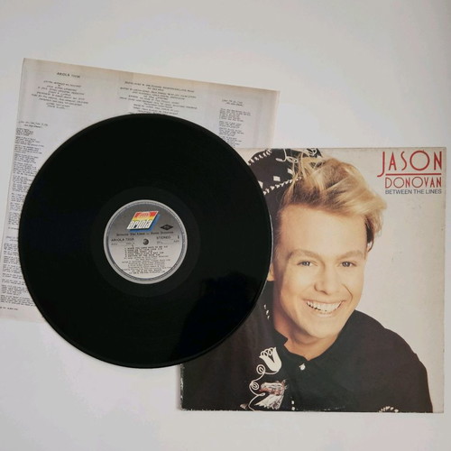 Jason Donovan Between The Lines vinyl record like new