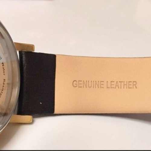 Armitron Transparent Dial 20/5423 wristwatch, gold black