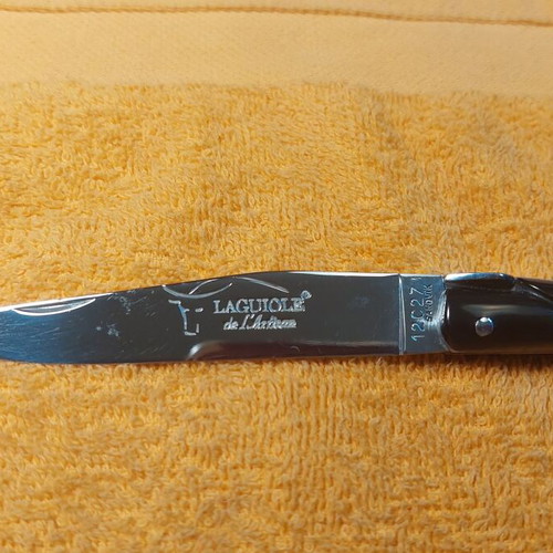 Laguiole de-l'Artisan Collectible Folding Knife Like New