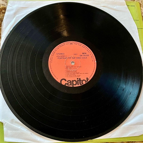 Nat King Cole LP Portrait of Nat King Cole Vol 6 used