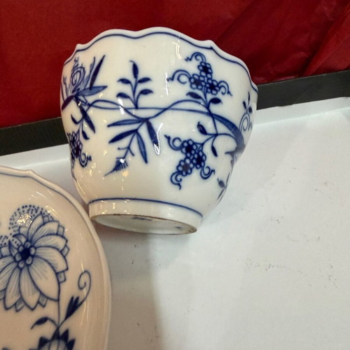 Meissen cup with plate like new