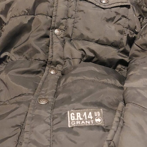 Grant kids jacket gray like new, size 32