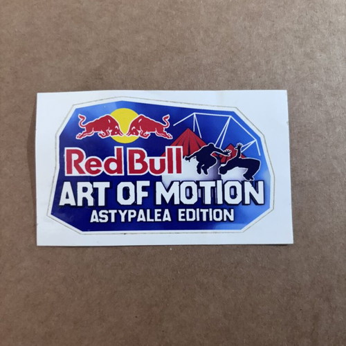 Red Bull Art of Motion Astypalea Edition collectible sticker new