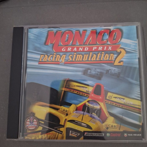 Monaco Grand Prix Racing Simulation 2 PC game like new