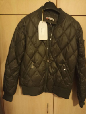 D&K jacket in khaki color size M new