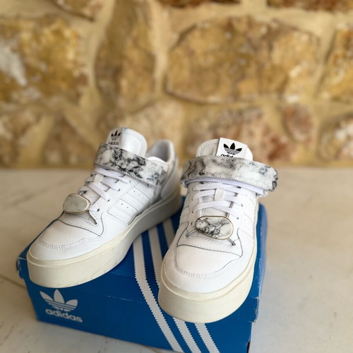 adidas gazelle silver green womens Forum Bonega Womens Lifestyle Shoes (Beige/Brown) main image 0