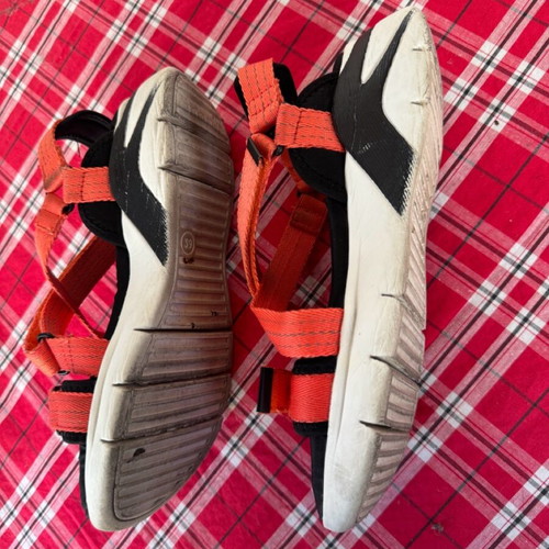 Tamaris sandals like new, orange, anatomical size 39