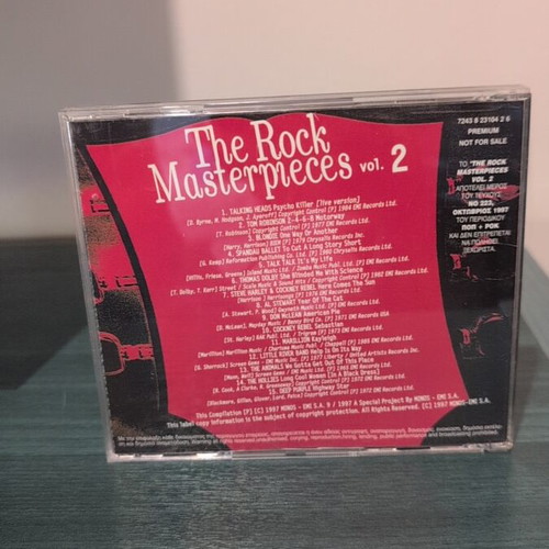 The Rock Masterpieces vol. 2 CD like new