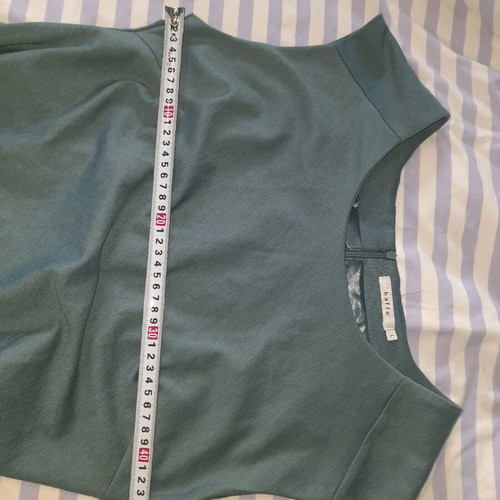 Kaffe dress like new, size L, blue-gray color