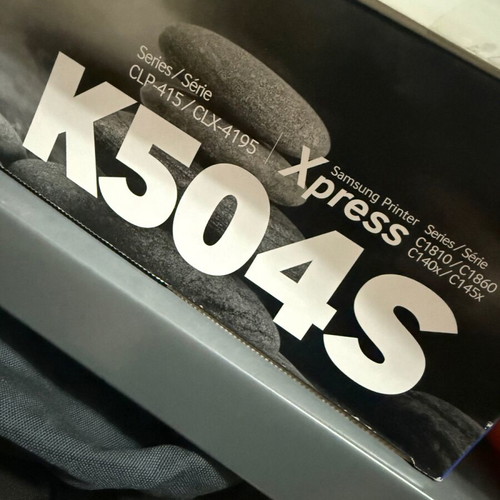 Samsung K504s toner black sealed, authentic