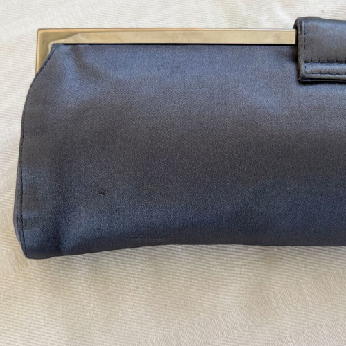 Miu Miu Vintage Satin Frame Clutch 2-in-1 Shoulder Bag used