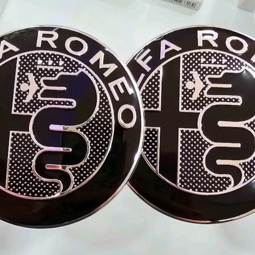Alfa Romeo new Giulia GTA type badges new, aluminum
